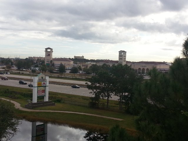 Vista do Hotel Clarion Inn Lake Buena Vista