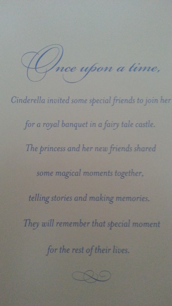 Cinderella's Royal Table