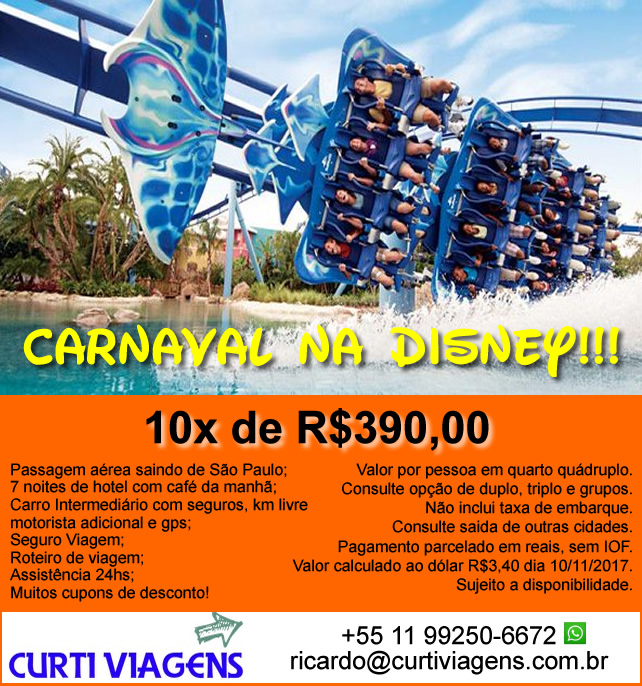 carnaval na disney