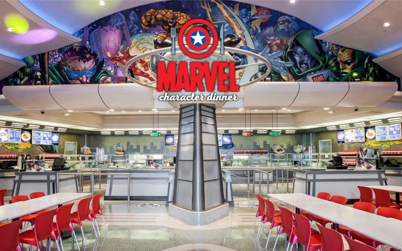 Jantar com os Heróis Marvel