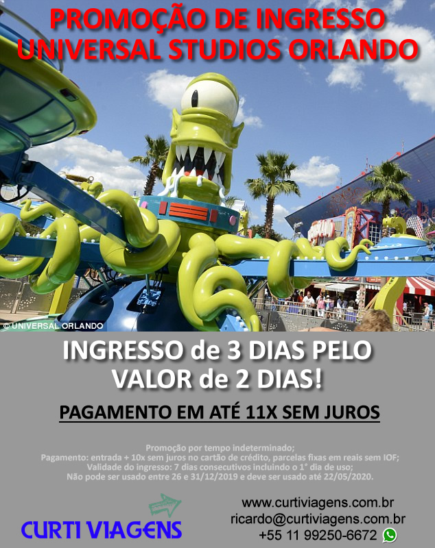 PROMOÇÃO Ingresso Universal