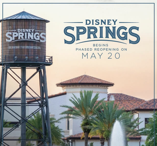 Disney Springs vai reabrir